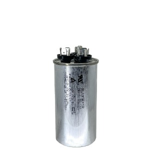 450 VAC 35uf 2uf 234 Terminal Future Capacitor CE Certified Air Conditioner Outdoor Machine Ac Capacitor Equipment Seaming Can Type